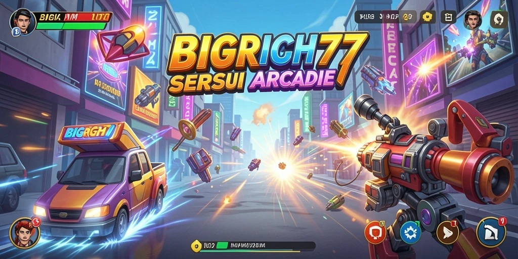 Tampilan gameplay menegangkan di <strong>BIGRICH77</strong> dengan aksi tanpa henti.
