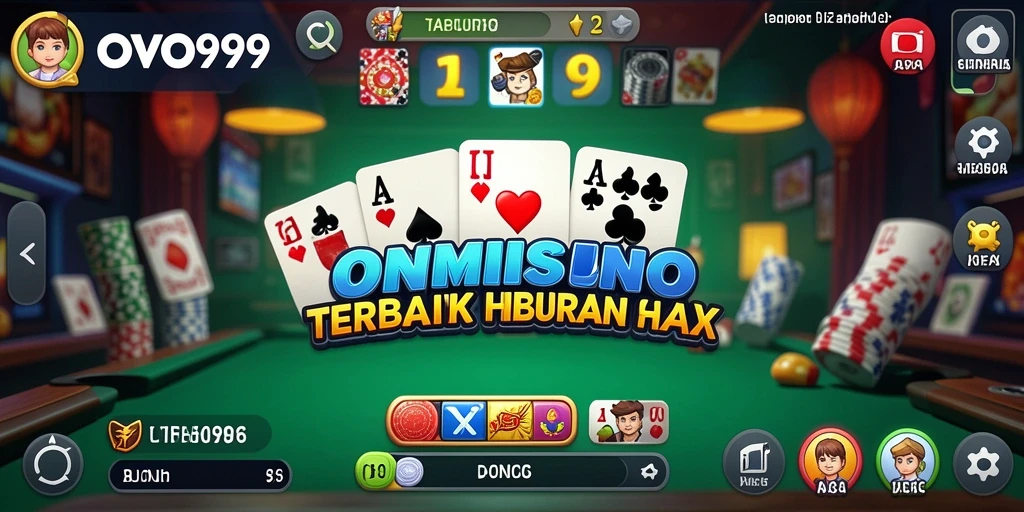 Gameplay OVO99 yang seru dengan pengalaman permainan Domino yang interaktif.