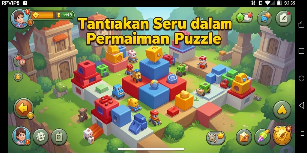 Tampilan menarik dari gameplay RPVIP8 yang penuh tantangan.