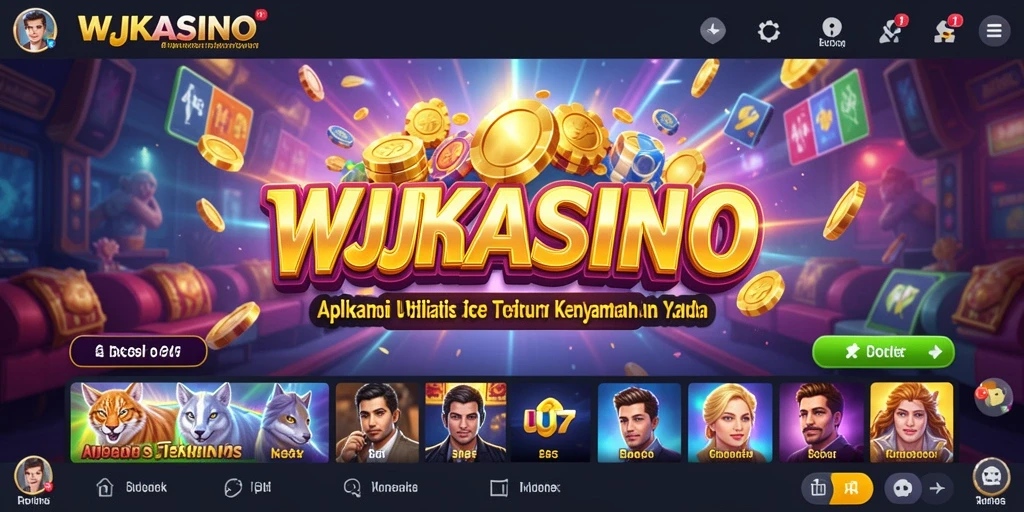 Tampilan antarmuka WJKASINO yang memudahkan pengguna dalam pengaturan.